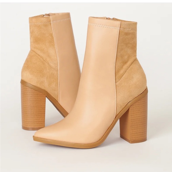 Essex booties by LuLu’s SZ 8 NWOT - Picture 3 of 5